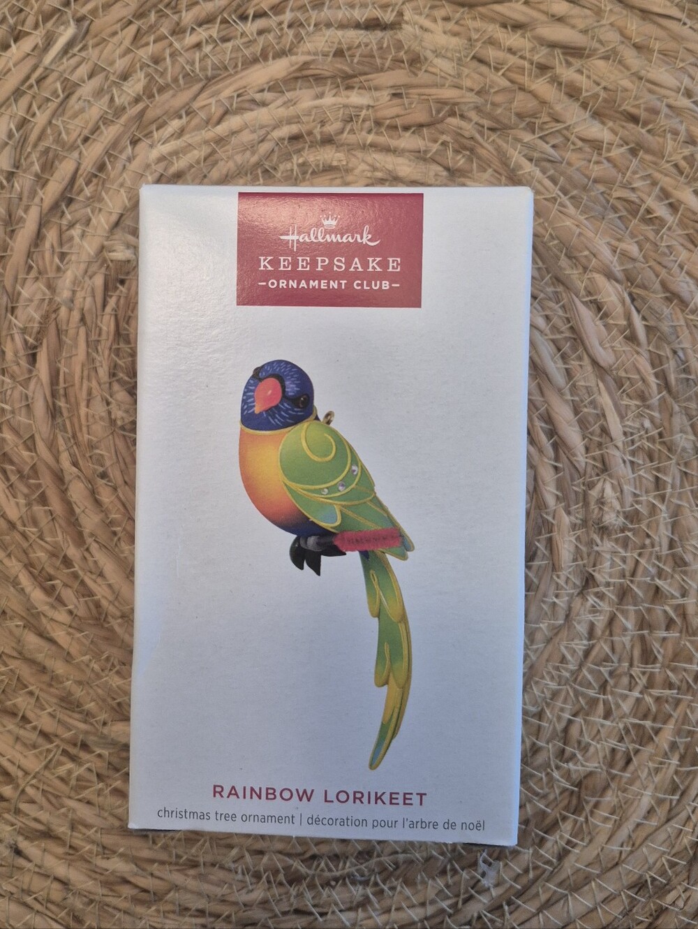Hallmark 2024 Rainbow Lorikeet Keepsake Ornament New